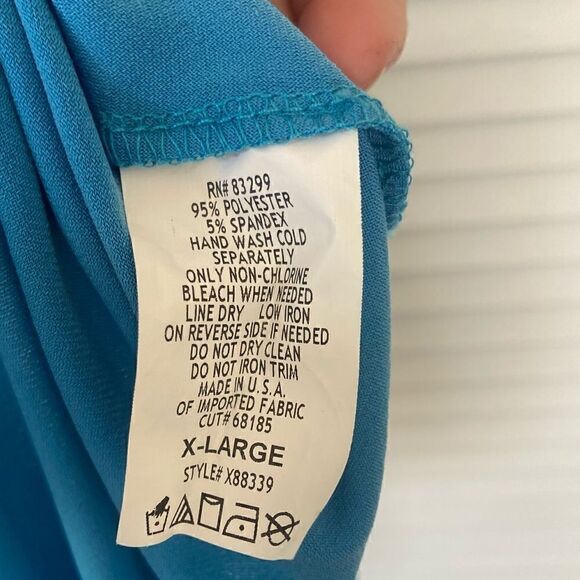 Curations Caravan long blue tassel dress size XL - Picture 5 of 6